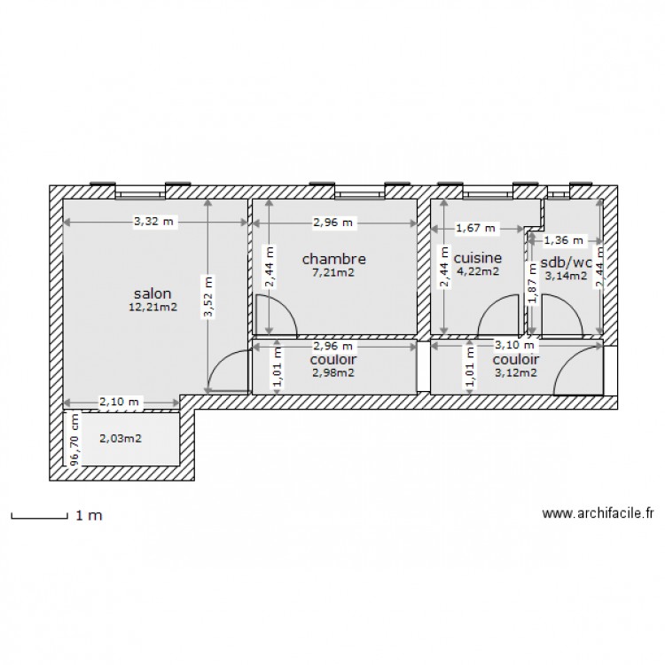 Plan. Plan de 0 pièce et 0 m2