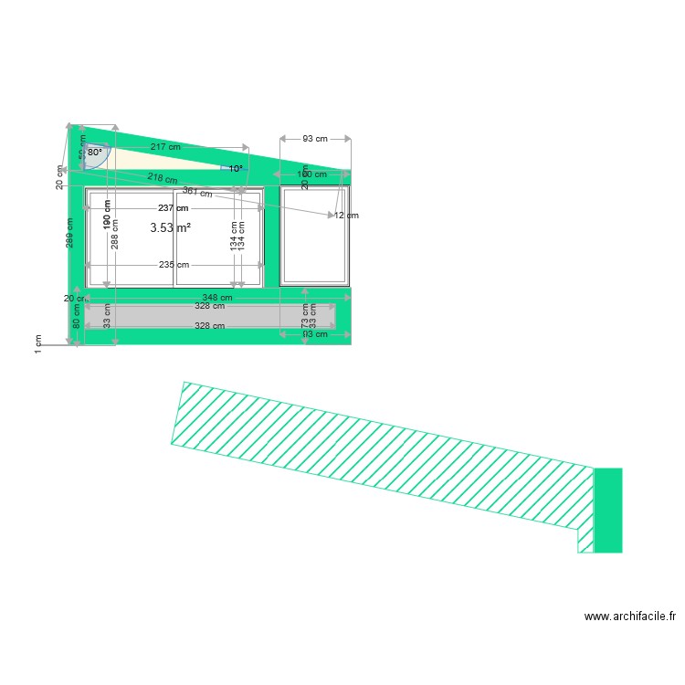 projet 14 08. Plan de 0 pièce et 0 m2