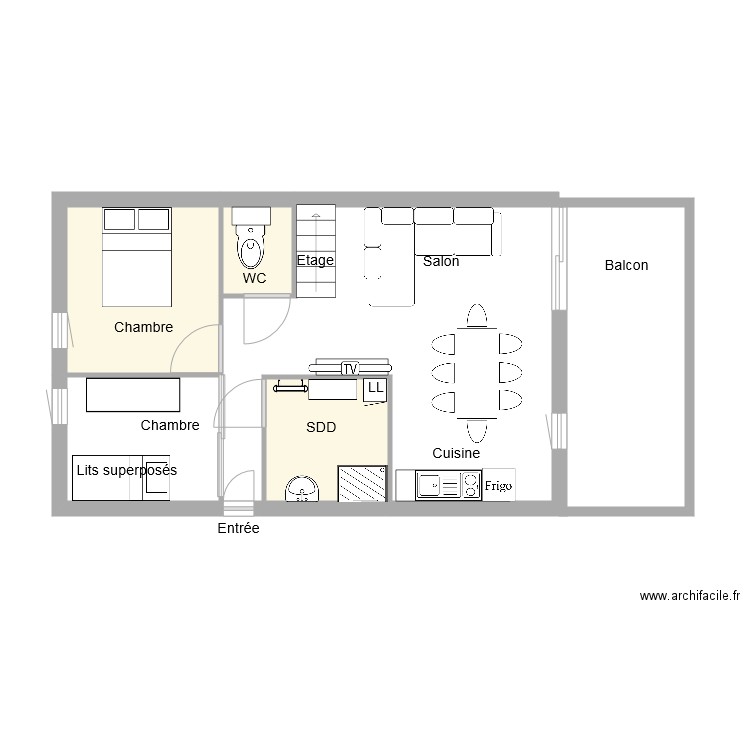 tetra4. Plan de 0 pièce et 0 m2