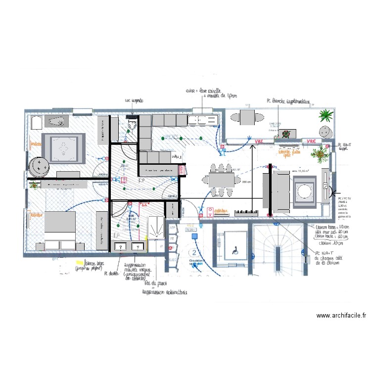 apt b402. Plan de 0 pièce et 0 m2