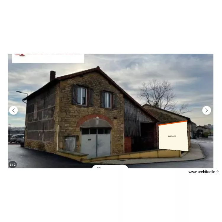 INTEGRATION GARAGE. Plan de 