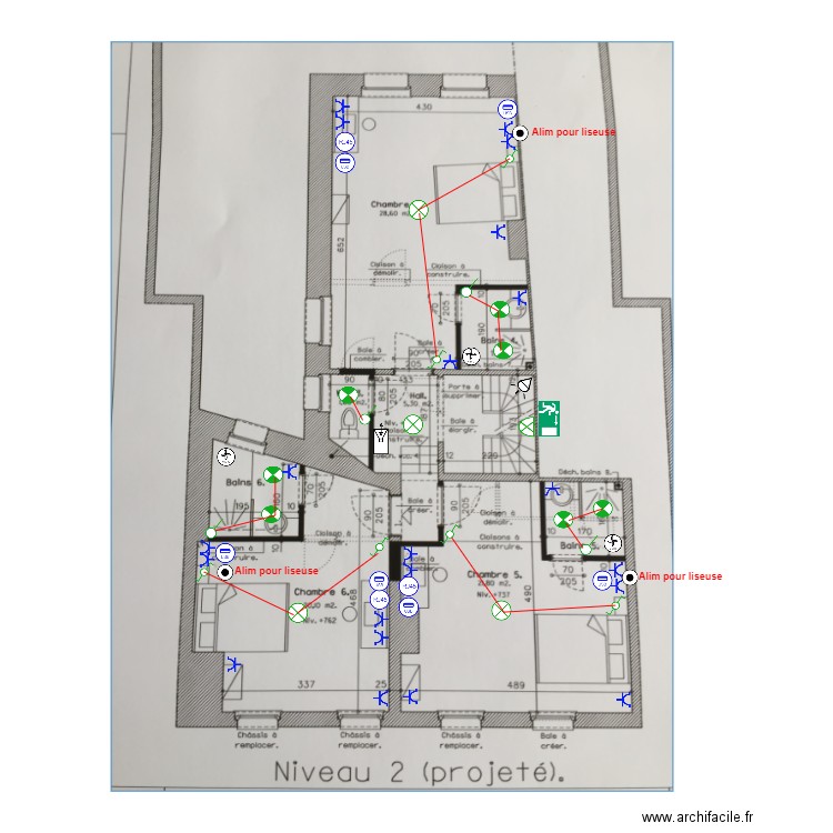 St MARTIN       PLAN R 2  ELEC. Plan de 0 pièce et 0 m2