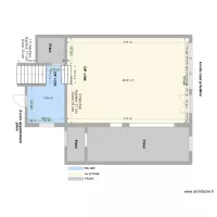 LE DRAGON CHOUQUETTE avant travaux 1er &eacute;tage