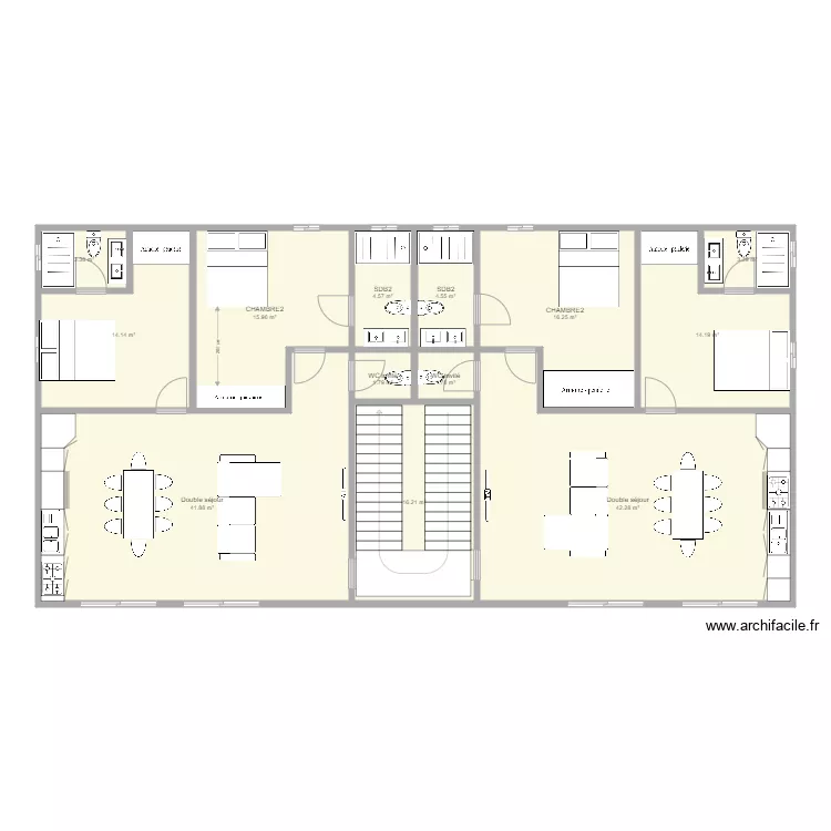 IMMEUBLE R2 2. Plan de 
