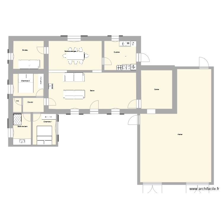MaisonRénovation. Plan de 11 pièces et 183 m2