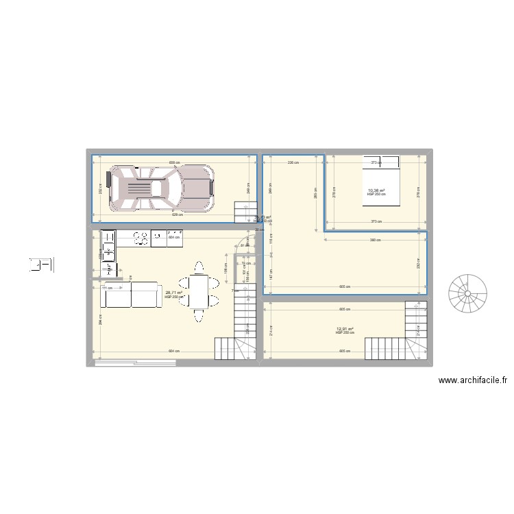 appart lotissement. Plan de 0 pièce et 0 m2