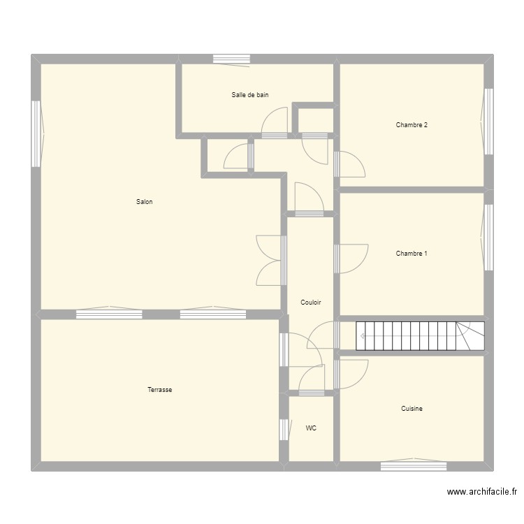 Croquis BENOIT . Plan de 12 pièces et 131 m2