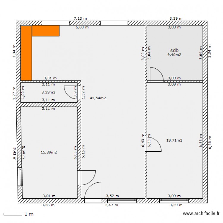 appart maxeville. Plan de 0 pièce et 0 m2