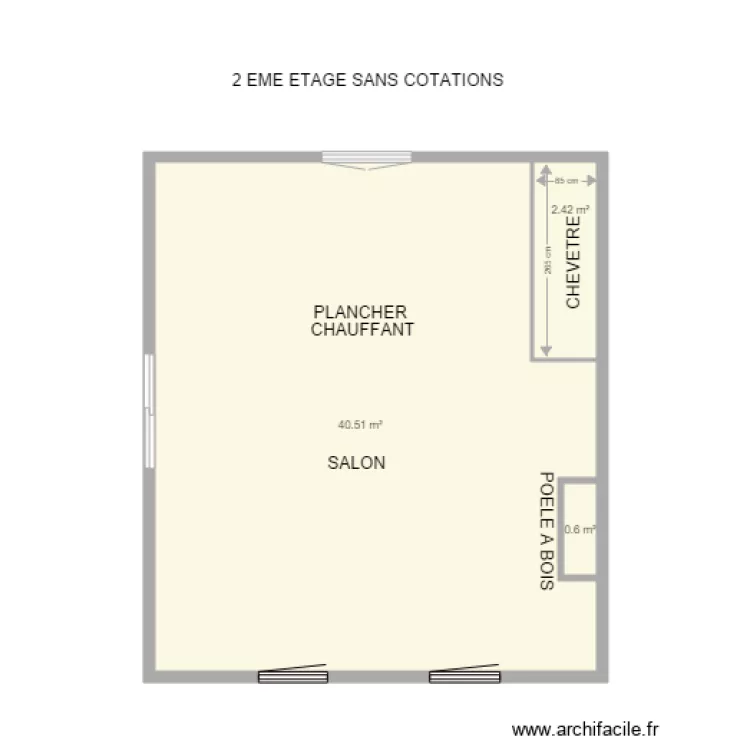 2 EME ETAGE 5. Plan de 2 EME ETAGE 5. Plan de