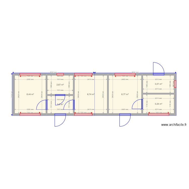 Кордон. Plan de 0 pièce et 0 m2