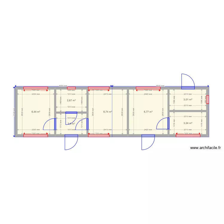 Кордон. Plan de 