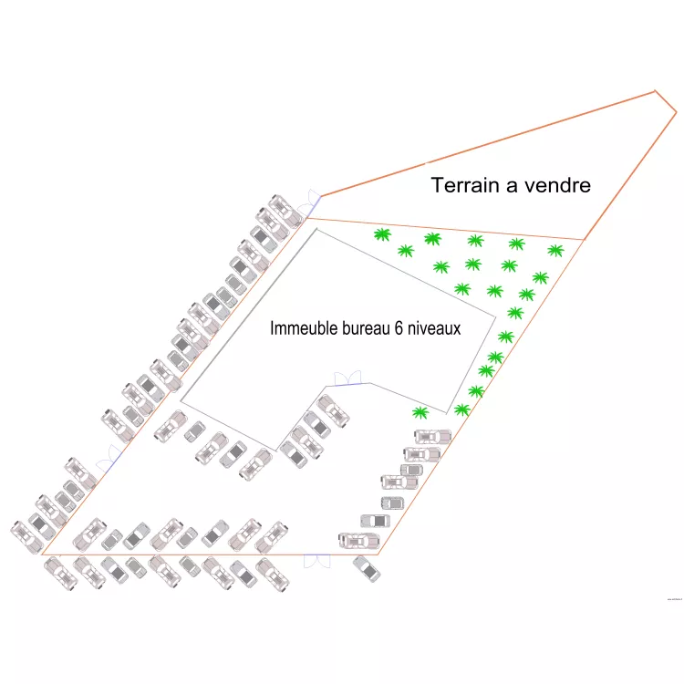 morcellement. Plan de 