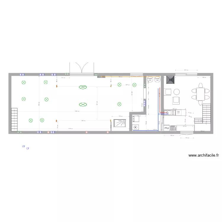 atelier cuir reserve. Plan de 