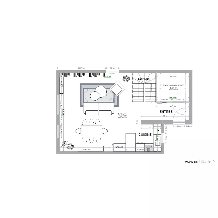 PLAN RDC BERTON. Plan de PLAN RDC BERTON. Plan de