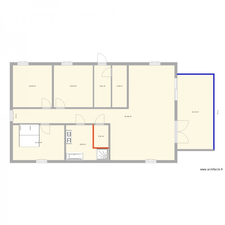 maison v4. Plan de 0 pièce et 0 m2