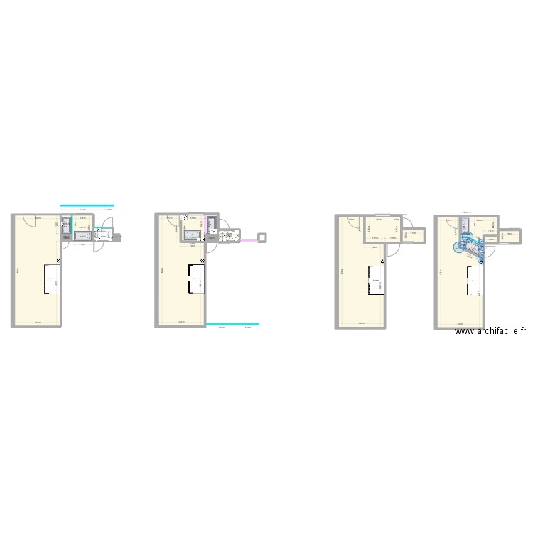 SAS Mat Dec dans Bacterio. Plan de 19 pièces et 146 m2