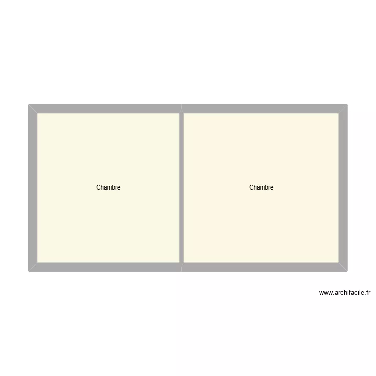 Aubry Etage. Plan de 