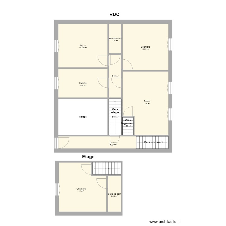 TOCAN. Plan de 0 pièce et 0 m2