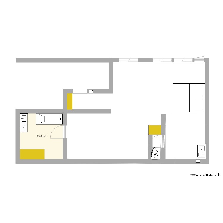 70 Mouffetard RJ RenoV. Plan de 0 pièce et 0 m2