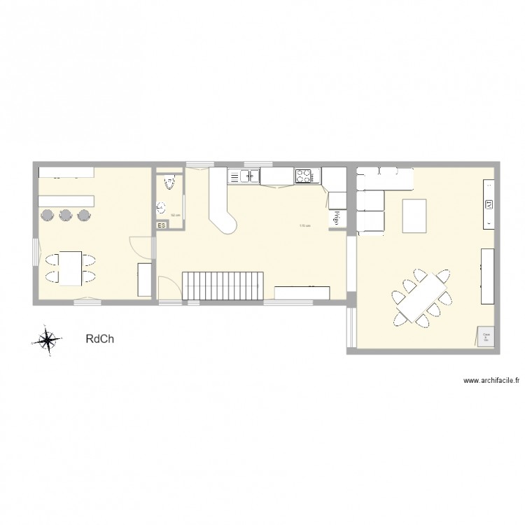 Bornert Manuel RdC Meublé 2. Plan de 0 pièce et 0 m2