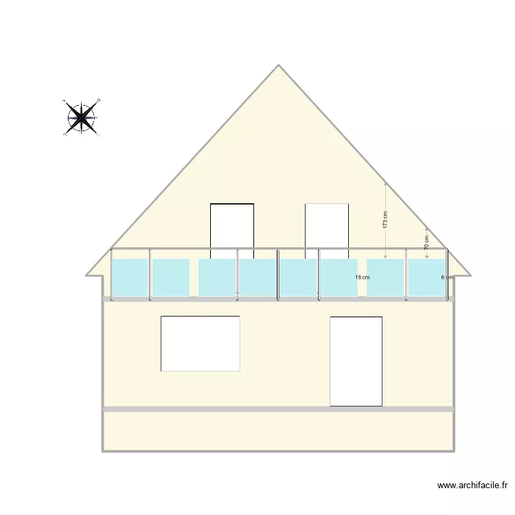 Facade BALCON ESSAI 1. Plan de 