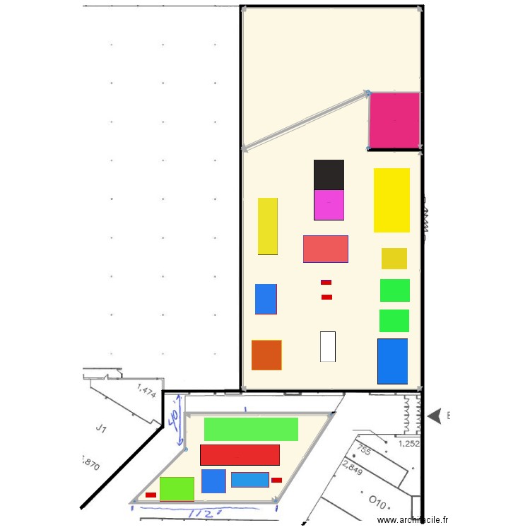 Fleur de lys. Plan de 0 pièce et 0 m2