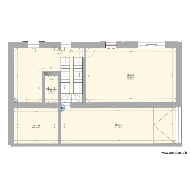 Les Planches. Plan de 0 pièce et 0 m2