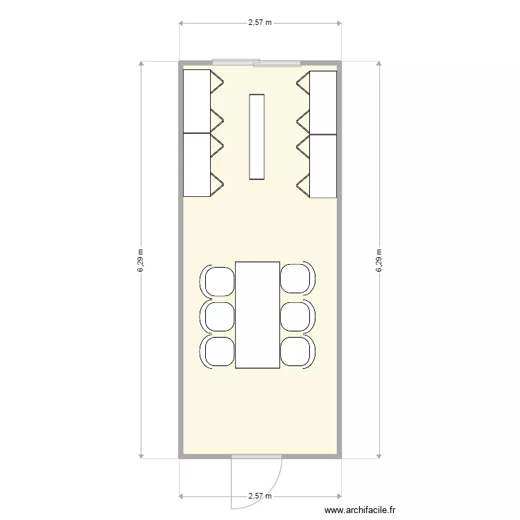 SADE FEYZIN. Plan de 