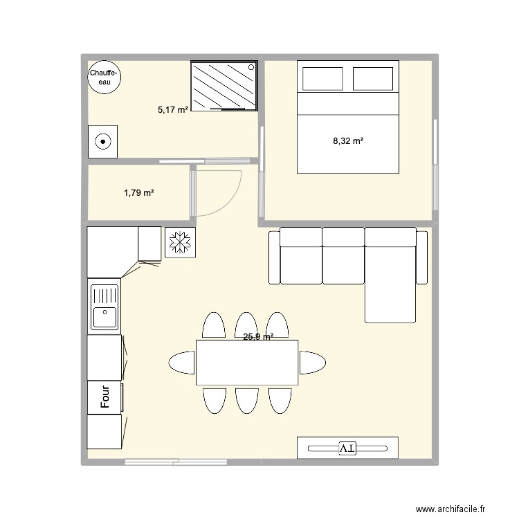Mobile Home. Plan de 0 pièce et 0 m2