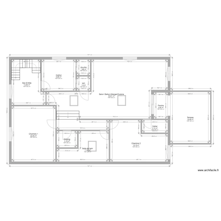 Morgane etage  1. Plan de 