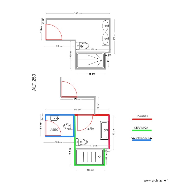 PONPONI. Plan de 0 pièce et 0 m2