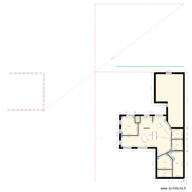 projet annie 6 bis . Plan de 0 pièce et 0 m2