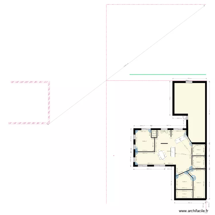 projet annie 6 bis . Plan de 
