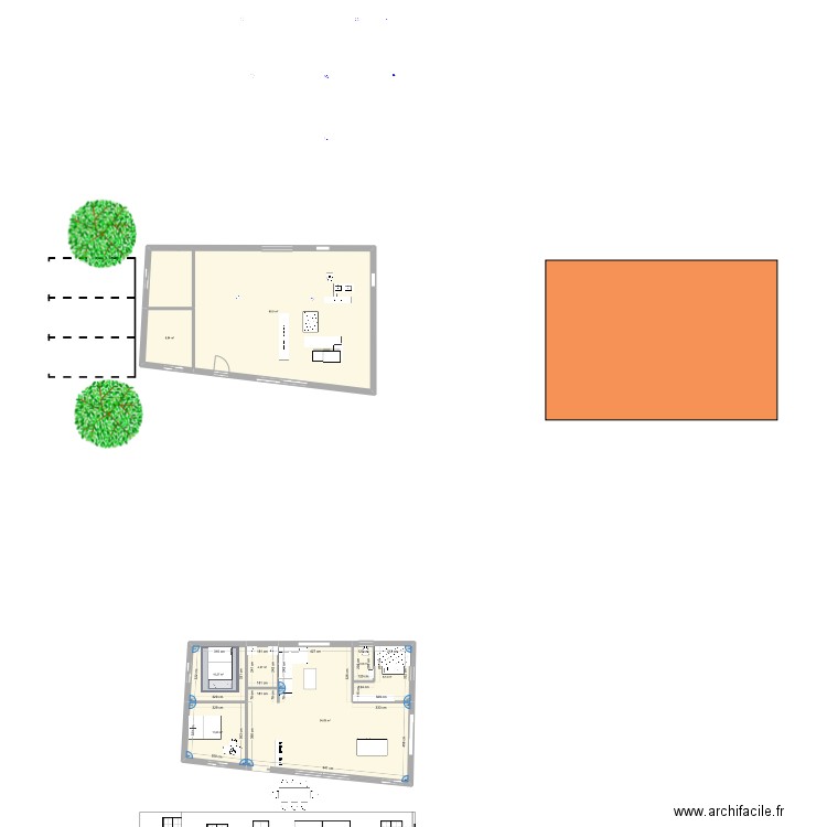 estension ok ok +. Plan de 0 pièce et 0 m2