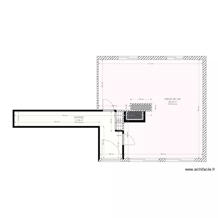 JEUNET CUISINE APRES. Plan de 