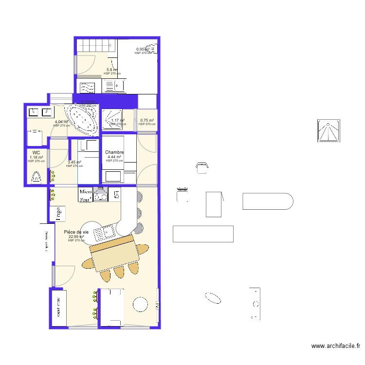 Verdun 10 places V3. Plan de 0 pièce et 0 m2