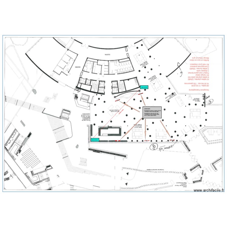 câblage vidéo OMPI. Plan de 0 pièce et 0 m2