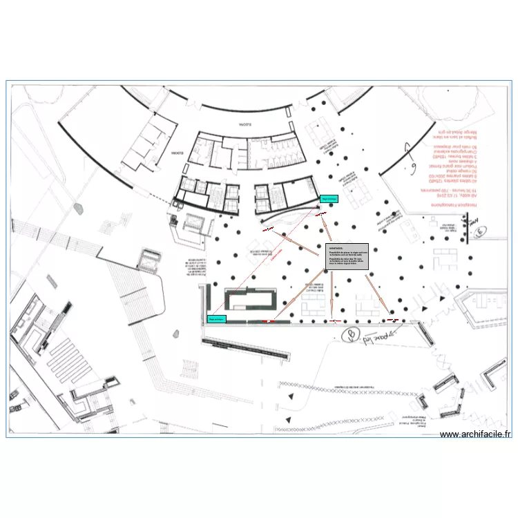 c&acirc;blage vid&eacute;o OMPI. Plan de 