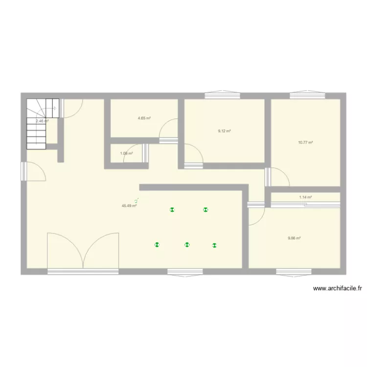 Plan Maison Fabrice Fournier. Plan de 