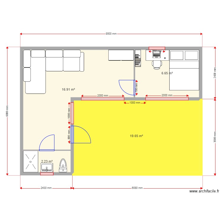 30 5. Plan de 0 pièce et 0 m2