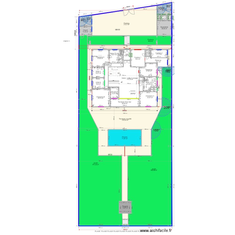 A LG 63a REZ . Plan de 0 pièce et 0 m2