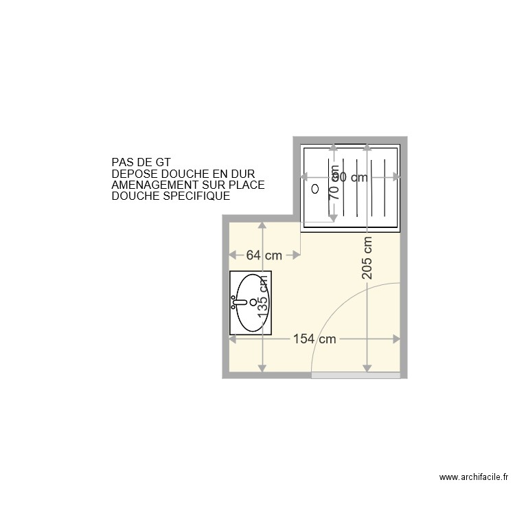 MAILLET MARIE THERESE . Plan de 0 pièce et 0 m2