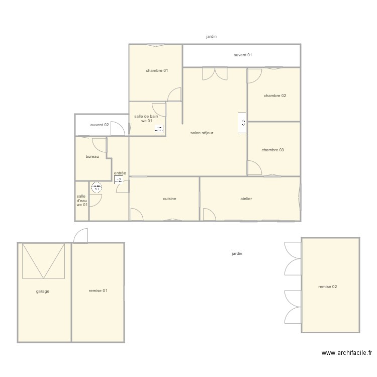 dugas am 1369. Plan de 0 pièce et 0 m2