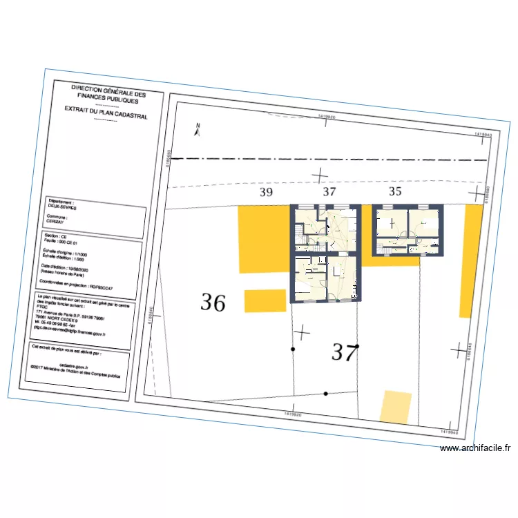 Maison Océane modifiée 01. Plan de Maison Océane modifiée 01. Plan de