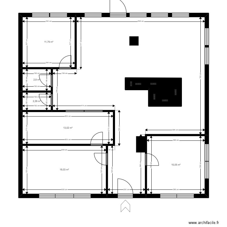 putaux 94 02082022 1. Plan de 8 pièces et 144 m2