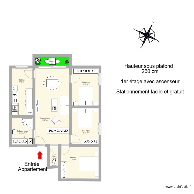 HOPFNER. Plan de 0 pièce et 0 m2