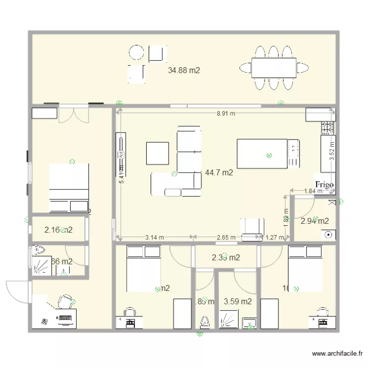 Tidou pr calcul. Plan de 