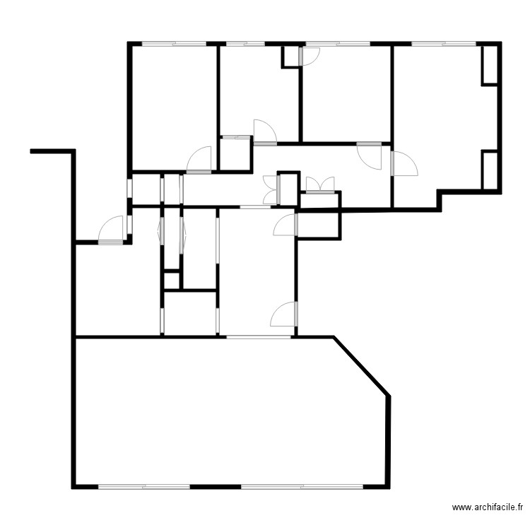 184 MESSIDOR ETAT ACTUEL 2. Plan de 0 pièce et 0 m2