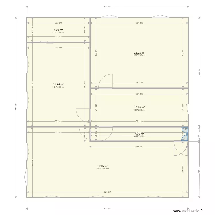LYAUTEY 23 1ER ETAGE LL. Plan de LYAUTEY 23 1ER ETAGE LL. Plan de