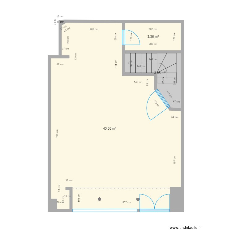 plan de mmasse Paris 8. Plan de 0 pièce et 0 m2